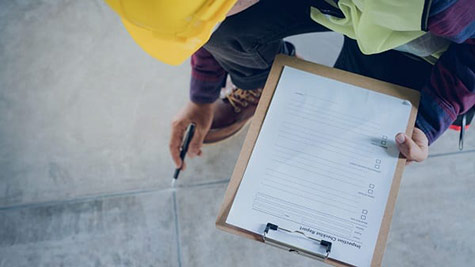 inspection en bâtiment